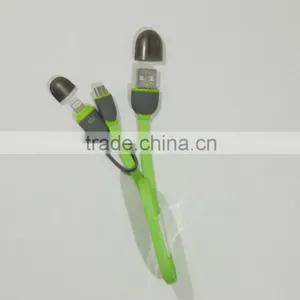 Blue Color Zipper Standard Length USB Charger Cable Assembly thumbnail-5