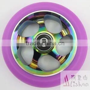 110 mm Scooter Wheels With Metal Core For Sale thumbnail-1