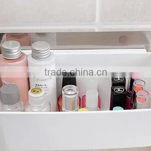 Multi-function Plastic Bathroom & Kitchen Storage Box With Super Suction thumbnail-1