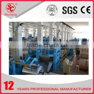 1550mm Automatic Uncoil Straightening Cutting Production Line for Metal Sheets thumbnail-1
