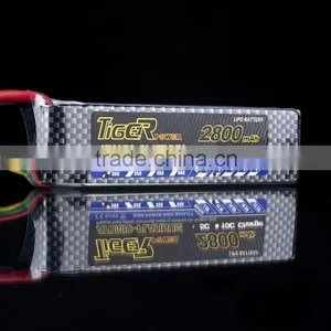 Tiger 18.5V 2800mAh 70C RC Lipo Battery thumbnail-1