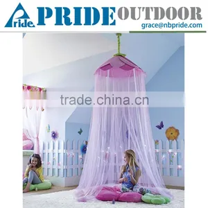 Girls Flower Handing Mosquito Net Bed Foldable Baby Outdoor Mosquito Net Tent thumbnail-1