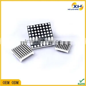 Super Bright RED Color Dip Series NEWSHINE FND LED 1.9mm LED Matrix 8x8 thumbnail-1
