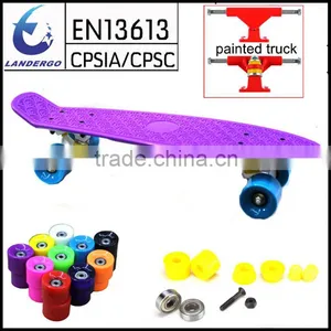 Pro Plastic Pastel Mini Cruiser Skateboard With EN13613, CPSIA, CPSC thumbnail-2