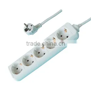 2014hot Sellng German GS 5way Socket Surge Protector thumbnail-1