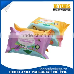 Plastic Bar Soap Packaging /clear Plastic Roll Packaging Film for Soap Bag Soap Pouch thumbnail-2