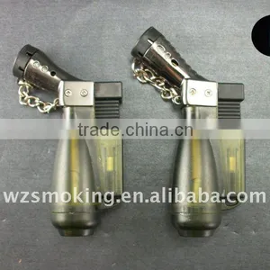BOTTLE SHAPE MINI BUTANE GAS METAL TORCH LIGHTER thumbnail-1