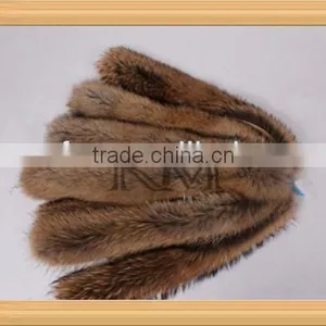 Raccoon Dog Fur Trim, Raccoon Dog Fur Collar thumbnail-1