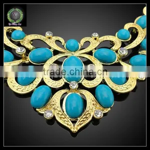 Wholesale Fashion Gold Plated Necklaces Jewellery,earring Quality Choice thumbnail-3