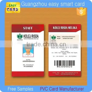 Custom Printable Pvc Photo ID Card With Barcode thumbnail-1
