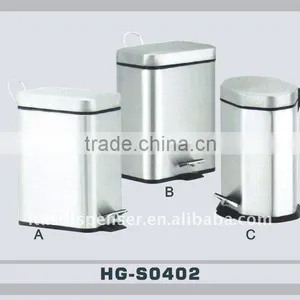 Stainless Steel Rubbish Bin for Bathroom thumbnail-1