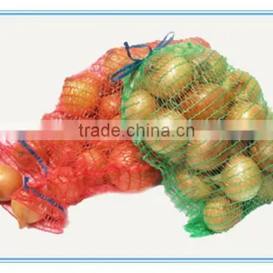 50g Onion Vegetable Fruit Leno Mesh Bag , PP Mesh Bag for Potato thumbnail-3