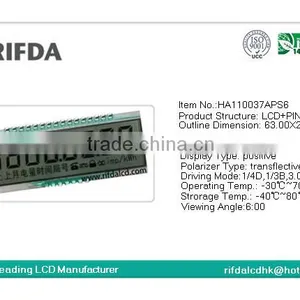 HTN Type 8 Digit 7 Segment Display Lcd Screen thumbnail-2