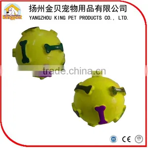 Pet Training Products Squeaky Dog Training Ball Rubber Teeth Toy thumbnail-2