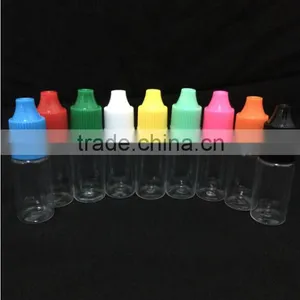 Round Plastic e- Liquid Bottle With Childproof Cap thumbnail-1