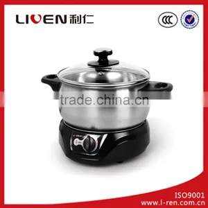 Electric Stainless Steel Mini Hot Pot thumbnail-4