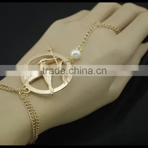Hunger Game Gold Bird Sweater Clips Cardigan Clips Collar Clips Gold Sweater Guard thumbnail-2