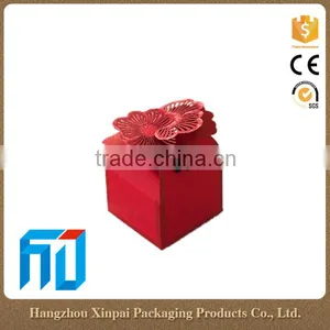 Wholesale Cheap Red Wedding Gift Boxes For Candy/Chocolate thumbnail-1