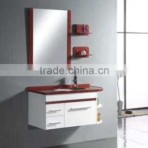Wall Bathroom Cabinet/pvc Wall Bathroom Cabinet/hanging Bathroom Cabinets thumbnail-1