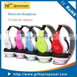 Portable Handfree Stereo Bluetooth Wireless Headset Earphone for Iphone Samsung thumbnail-1