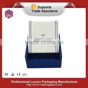 Elegant Leatherette Cufflink Box Wholesale thumbnail-4