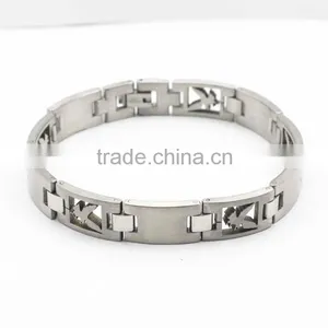 Fashion Business Casual Men Stainless Steel Eagle Bracelet thumbnail-4