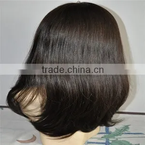 Customized Silk Top European Virgin Human Hair Made Jewish Wig thumbnail-2