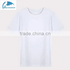 White Cotton Round Collar Advertise Polo Custom T-shirts Concert T-shirt Group Wholesale thumbnail-1