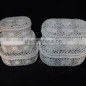 Handmade Home Storage Tray With Lid thumbnail-4