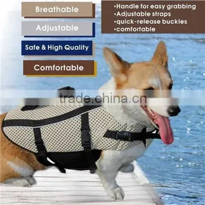 Pet High-perrformance Doggy Flotation Vest Dog Lift Jacket Brow 30cm thumbnail-4