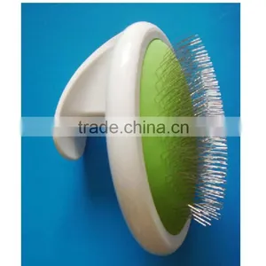 Pet Cushion Brush, With Ergonomic Handle, 2014 New Style Pet Grooming Brush thumbnail-1