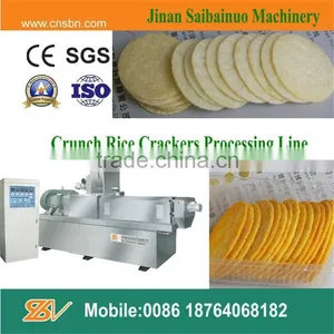 Automatic High Technology Rice Chips Cakes Processing Line thumbnail-1