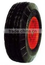 PU-1006 8"X 2.50-4 SUPER Quality Cheaper Price ANY Colour Europe Panama Market PU Wheels thumbnail-1