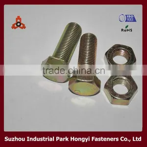 Decorative Nut And Bolt With Hex Head M14*40 DIN933&DIN934 thumbnail-1