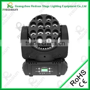 Lowest Price!!!Professional Stage Lighting Equipment 12pcs 10W Led 12pcs 10W RGBW Full Color Beam Moving Head thumbnail-2