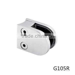 AISI304 Large Square Glass D Clamp for Round Surface (G105R) thumbnail-1