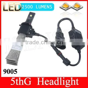 2500LM Led Lighting Bulb 9005/9006 no Fan 5th Generation IP65 Flexible Good Quality thumbnail-1