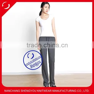 Custom Cotton Spandex Whoelsale Jogger Pants for Women thumbnail-1