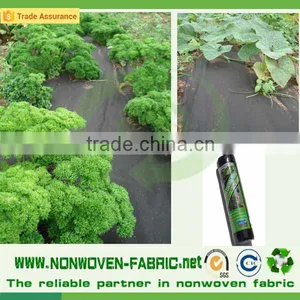 40-80gsm Black Nonwoven Weed Control, Erosion Control Mat thumbnail-3