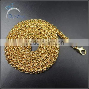 Wholesale Chain Latest Designs Hip Hop Gold Necklace Jewelry Quality Choice thumbnail-5