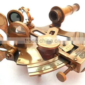 Brass Nautical Sextant/ Sextant/ thumbnail-1