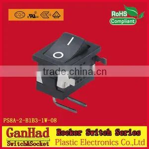 Single Pole Rocket Swtich&6A250V 8A 250V Rocker Switch thumbnail-1