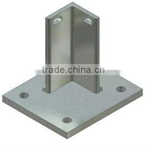 Galvanized Square Tube Sign Post for Traffic Road Safety thumbnail-2