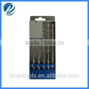 High Quality 5pc Sds Plus Hammer Drill Bit Set for Concrete thumbnail-1