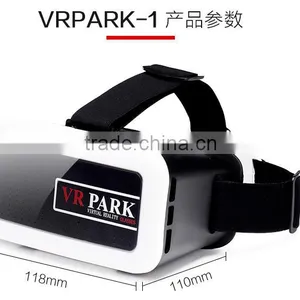 2016 Cheapest and Hot Selling VR Park V1 Video Glasses 3D Glasses Immersive Glasses 3D Headset for 4.7-6 Inch Smartphone thumbnail-1