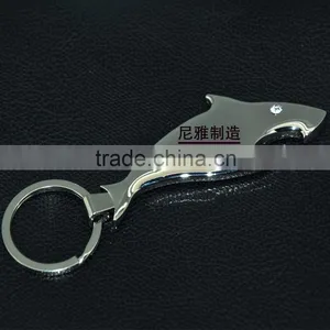 Promotion Porpoise Shape Custom Metal Beer Bottle Opener Keychain thumbnail-2