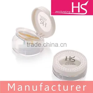 Round Loose Powder Compact Case thumbnail-1