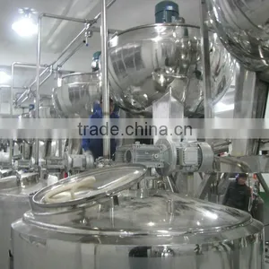 Industrial Stainless Steel Steam Jacketed Kettle With Agitator thumbnail-1