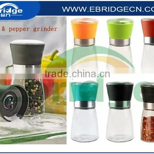 Ceramic Core Salt Pepper Mill, Hand Herb Spice Power Grinder thumbnail-3