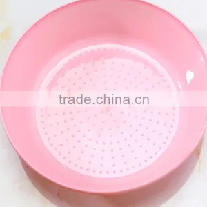 Colorful Plastic Salad Bowl /sugar Bowl /soup Bowl Fruit Storage Tableware Food Container thumbnail-4